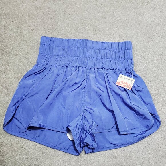 FREE PEOPLE FP MOVEMENT NWT The Way Home Shorts 2" HR African Lilac Women Medium - Picture 2 of 16